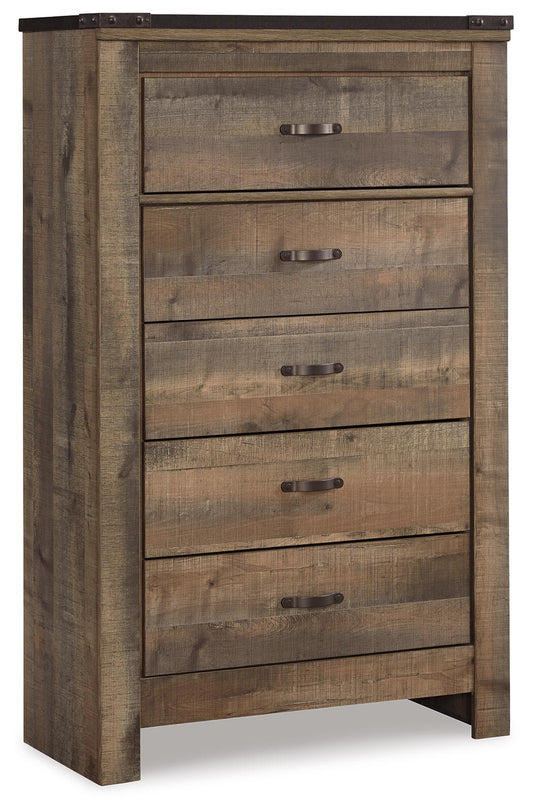 Trinell Five Drawer Chest - alternate view 2
