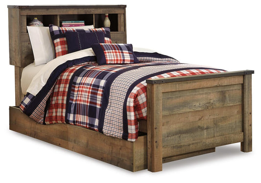 Trinell Twin Bookcase Bed with 1 Large Storage Drawer - alternate view 2