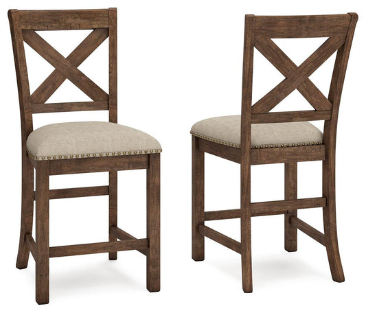 Moriville Upholstered Barstool (2/CN) - alternate view 2