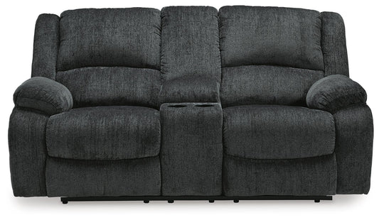 Draycoll DBL Rec Loveseat w/Console - alternate view 2