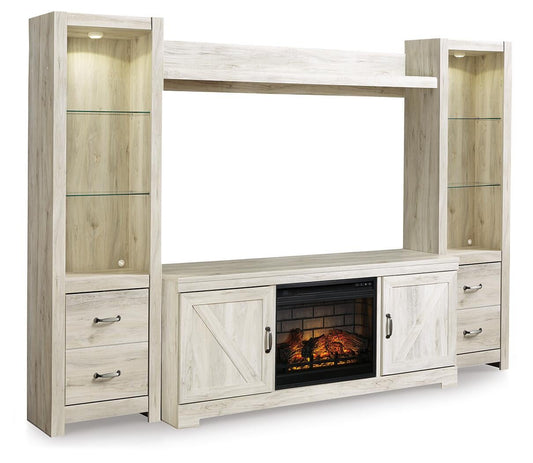 Bellaby 4-Piece Entertainment Center with Electric Fireplace - alternate view 2