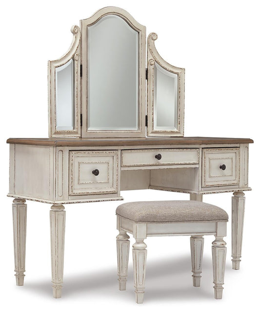 Realyn Vanity/Mirror/Stool (3/CN) - alternate view 2