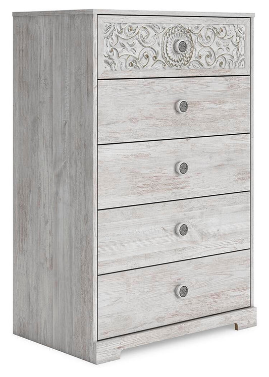 Paxberry Five Drawer Chest - alternate view 2