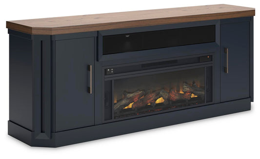 Landocken 83" TV Stand with Electric Fireplace - alternate view 2