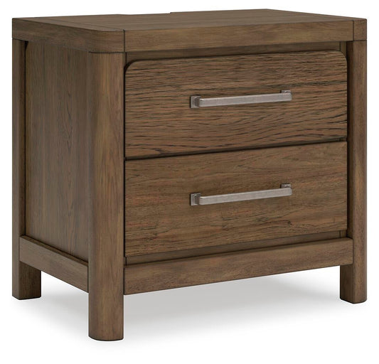 Cabalynn Two Drawer Night Stand - alternate view 2