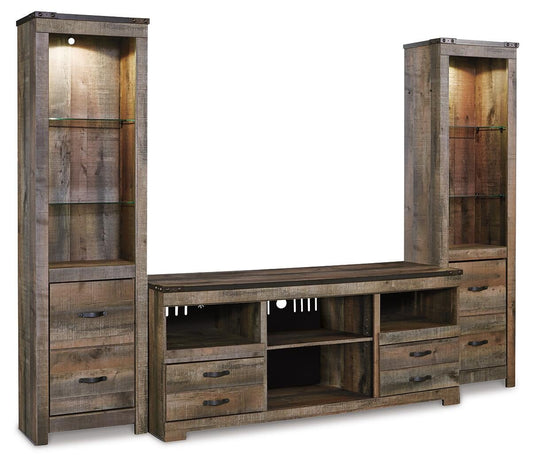 Trinell 3-Piece Entertainment Center - alternate view 2