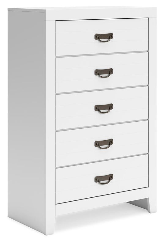 Binterglen Five Drawer Chest - alternate view 2