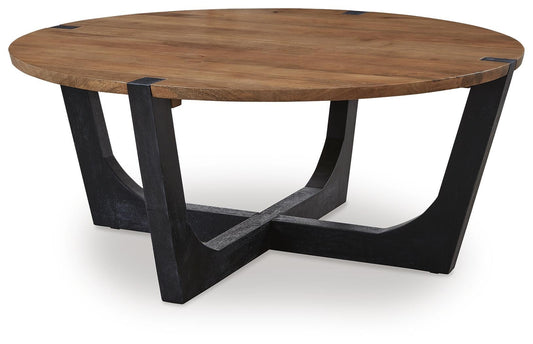 Hanneforth Round Cocktail Table - alternate view 2