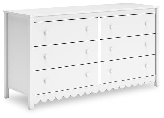 Hallityn Six Drawer Dresser - alternate view 2