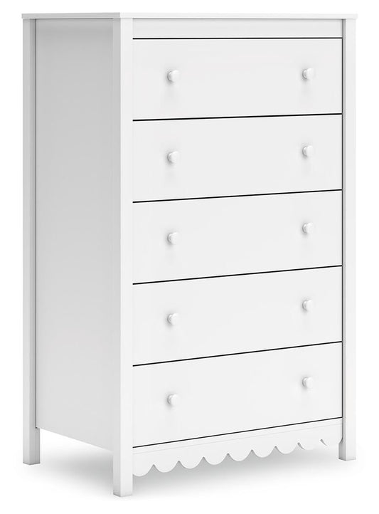 Hallityn Five Drawer Chest - alternate view 2