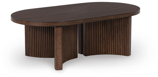 Korestone Oval Cocktail Table - alternate view 2