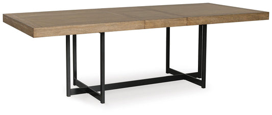 Tomtyn RECT Dining Room EXT Table - alternate view 2