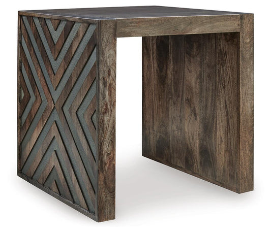 Dreggan Square End Table - alternate view 2