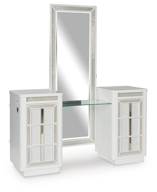 Chalanna Vanity with Mirror - alternate view 2
