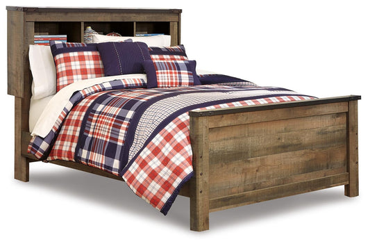 Trinell Full Bookcase Panel Bed - alternate view 2