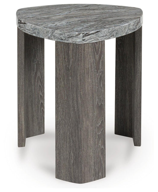 Surmour Triangle End Table - alternate view 2