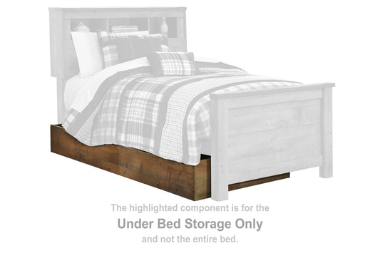 Trinell Full Bookcase Bed with Storage - alternate view 2
