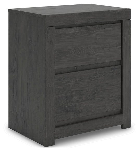 Fraluna Two Drawer Night Stand - alternate view 2