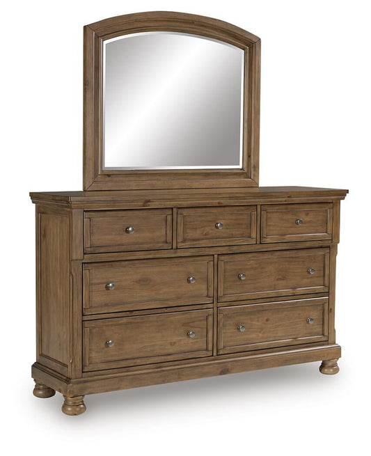 Feddinger Dresser and Mirror - alternate view 2