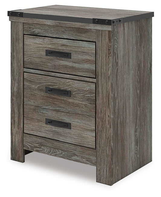 Frandern Two Drawer Night Stand - alternate view 2