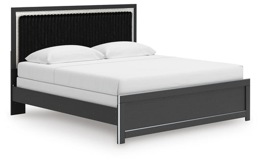 Zuraleus King Upholstered Panel Bed - alternate view 2