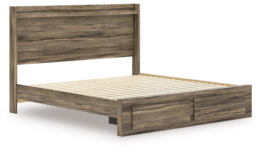 Elbrim King Panel Storage Bed - alternate view 2