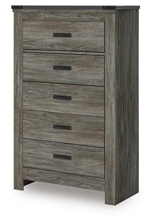 Frandern Five Drawer Chest - alternate view 2