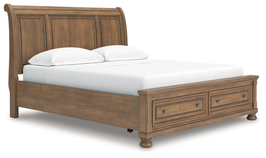Feddinger California King Storage Sleigh Bed - alternate view 2