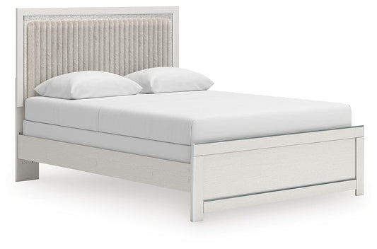 Zuraleus Queen Upholstered Panel Bed - alternate view 2