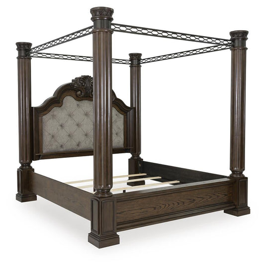 Maylee California King Canopy Bed - alternate view 2