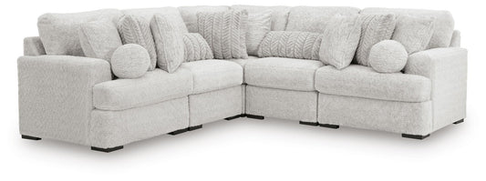 Cuddle Plush 5-Piece Sectional - alternate view 2