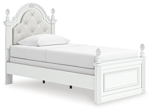 Kozlani Twin Upholstered Panel Bed - alternate view 2
