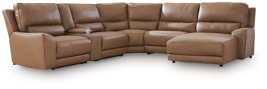 DeepWakes 6-Piece Power Reclining Sectional with Chaise - alternate view 2