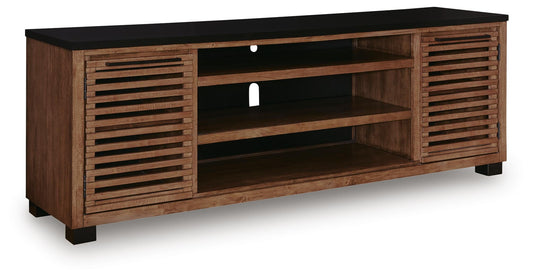 Kallari XL TV Stand w/Fireplace Option - alternate view 2