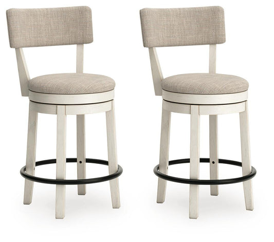 Robbinsdale UPH Swivel Barstool (2/CN) - alternate view 2