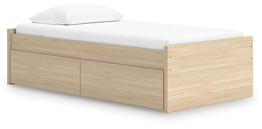 Onita Twin Platform Bed with 1 Side Storage - alternate view 2