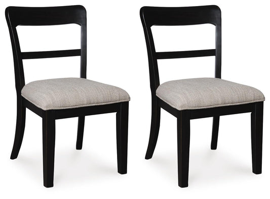Greddinton Dining UPH Side Chair (2/CN) - alternate view 2