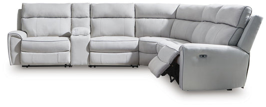 Social Pointe 6-Piece Power Reclining Sectional - alternate view 2