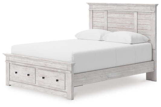 Makidern Queen Panel Storage Bed - alternate view 2