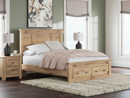 Makidern Queen Panel Storage Bed - alternate view 2