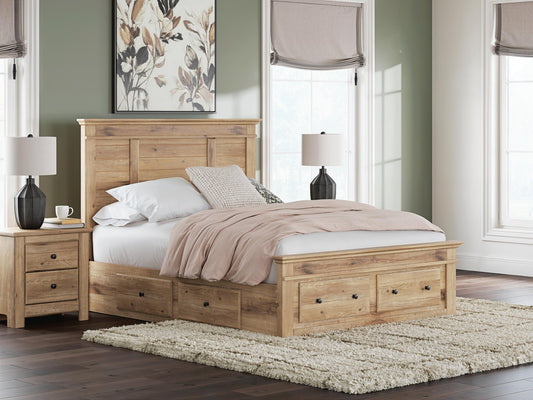 Makidern Queen Panel Storage Bed - alternate view 2