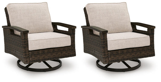 Monterey Point Swivel Lounge Chair (2/CN) - alternate view 2