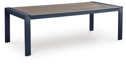 East Beach RECT Dining Table w/UMB OPT - alternate view 2