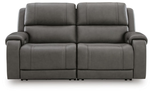 5Z - Pittson 2-Piece Power Reclining Sectional Loveseat - alternate view 2