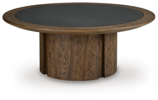 Dontayne Round Cocktail Table - alternate view 2
