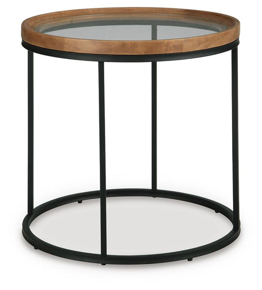 Noraluna Round End Table - alternate view 2