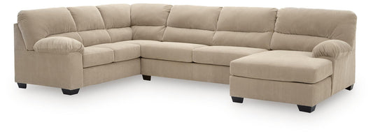 SimpleJoy 3-Piece Sectional with Chaise - alternate view 2