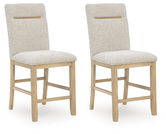 Lasinger Upholstered Barstool (2/CN) - alternate view 2