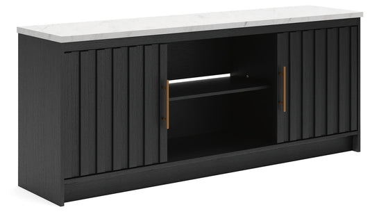 Cadmori XL TV Stand w/Fireplace Option - alternate view 2
