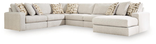 Kestrie 6-Piece Sectional with Chaise - alternate view 2